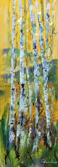Young birches - Tree Painting